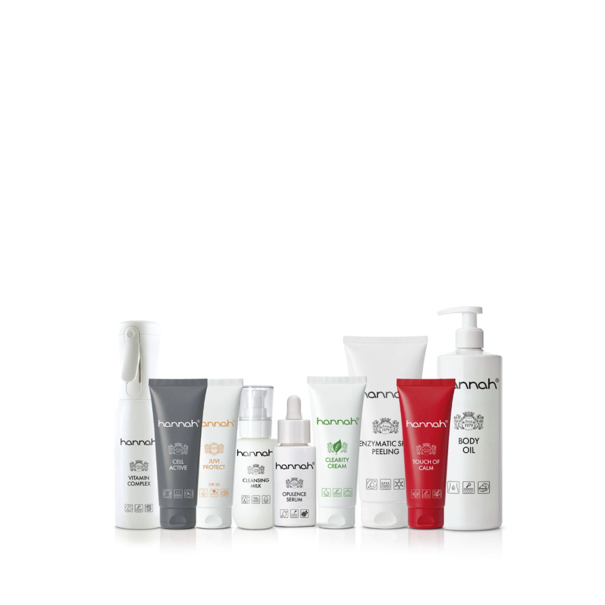 hannah nieuwe verpakkingen