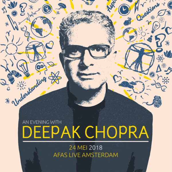 deepak chopra nieuw boek en evenement